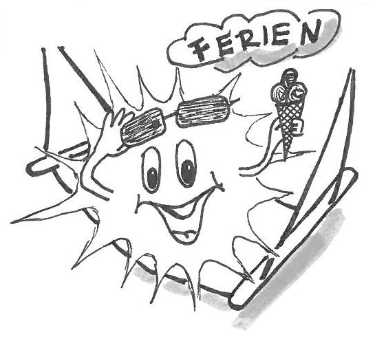 Strichzeichnung Ferienseminar