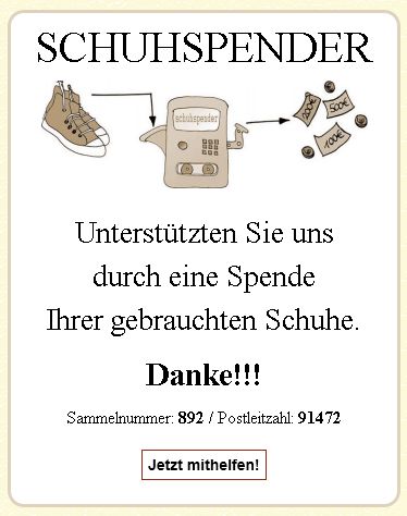 Logo Schuhspender