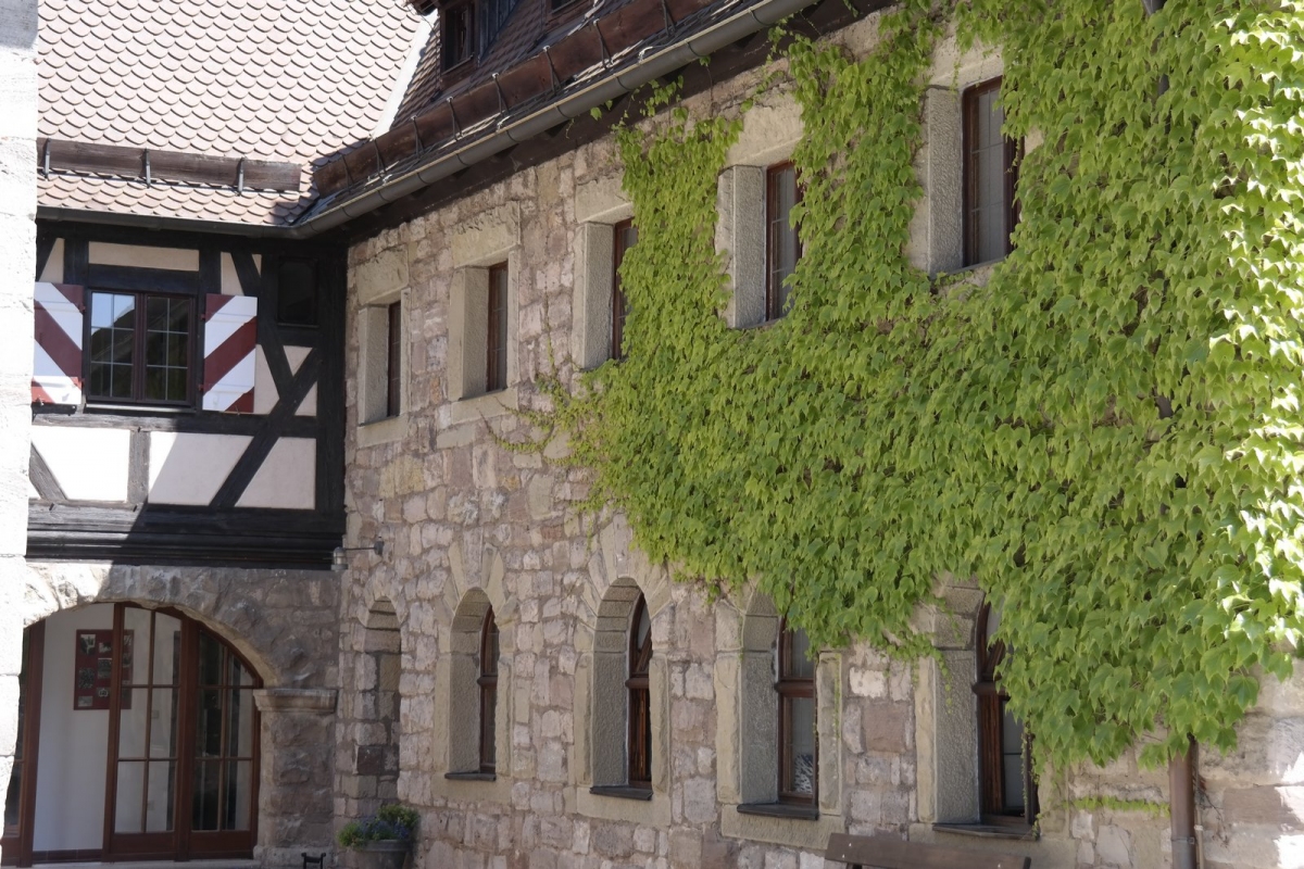 Detailaufnahme Fassade