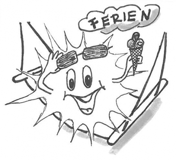 Strichzeichnung Ferienseminar